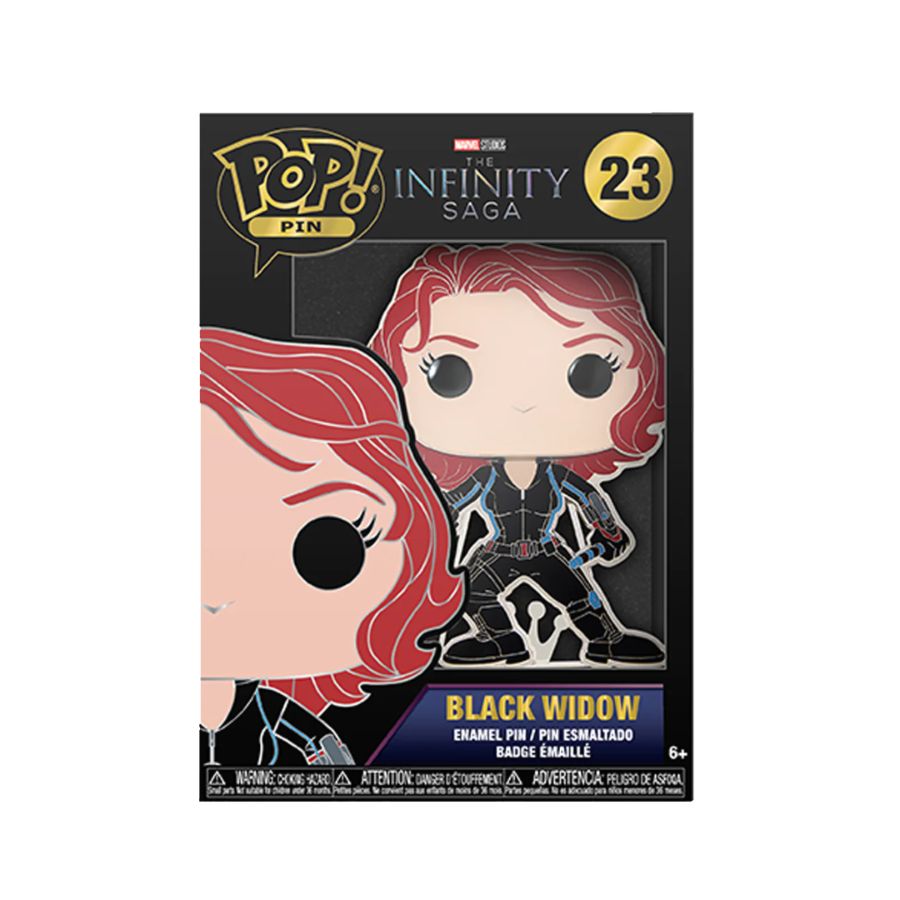 Infinity Saga - Black Widow Pop! Enamel Pin