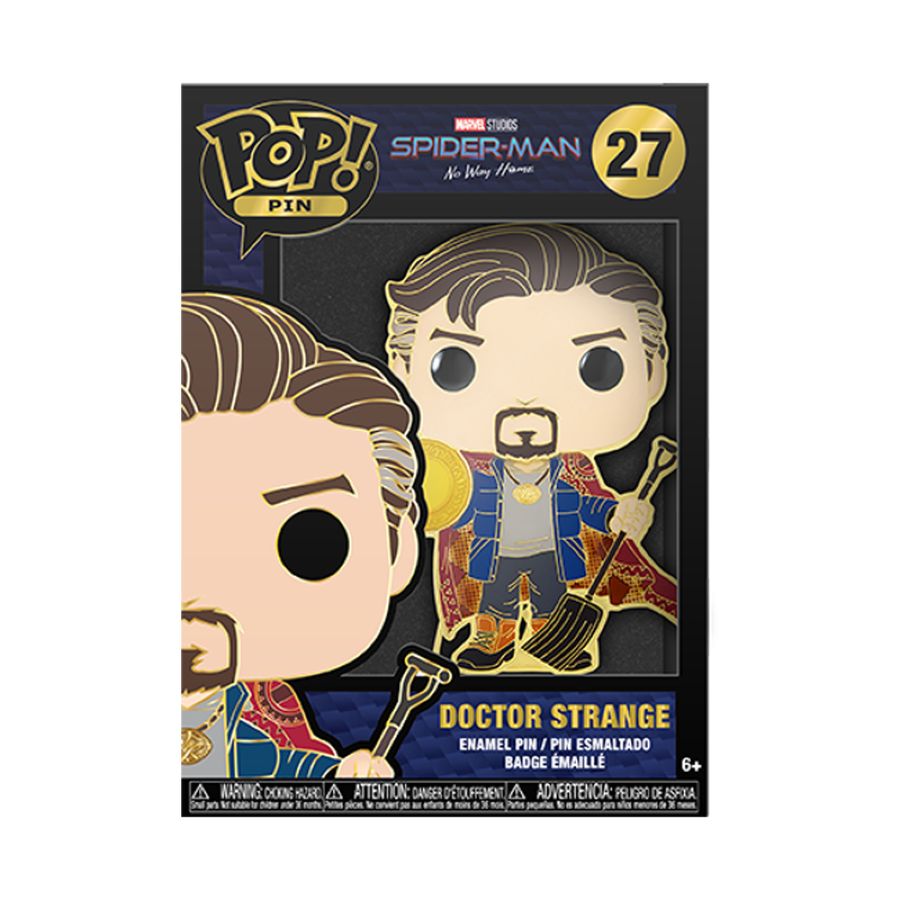 Spider-Man: No Way Home - Dr. Strange 4" Enamel Pop! Pin