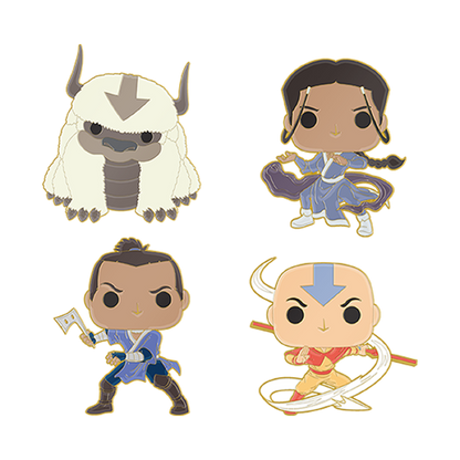 Avatar the Last Airbender - Characters 4-Pack Pin Set