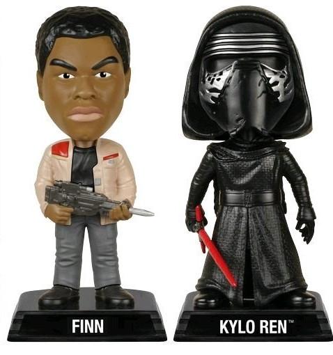 Star Wars - Finn & Kylo Ren Episode VII The Force Awakens US Exclusive Wacky Wobbler 2 Pack - Ozzie Collectables