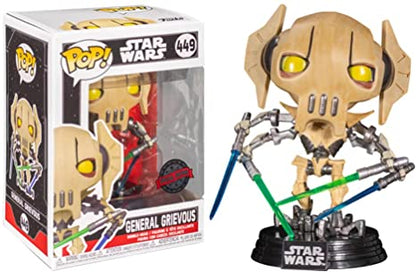 Star Wars - General Grievous Metallic US Exclusive Pop! Vinyl #449