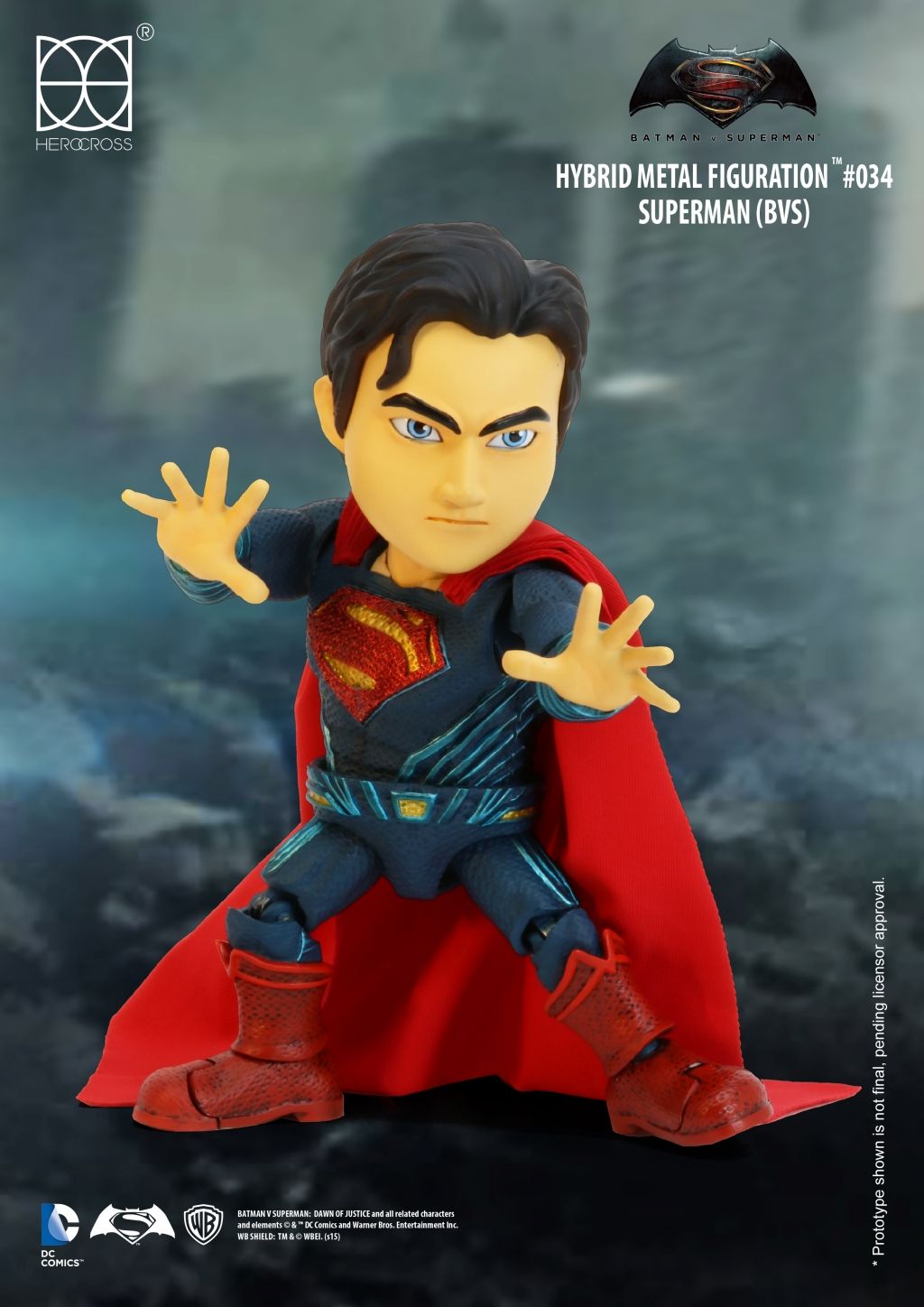 Batman v Superman: Dawn of Justice - Superman Hybrid Metal Figuration - Ozzie Collectables