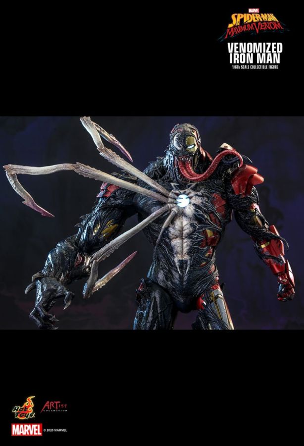 Venom - Venomized Iron Man 1:6 Scale 12" Action Figure