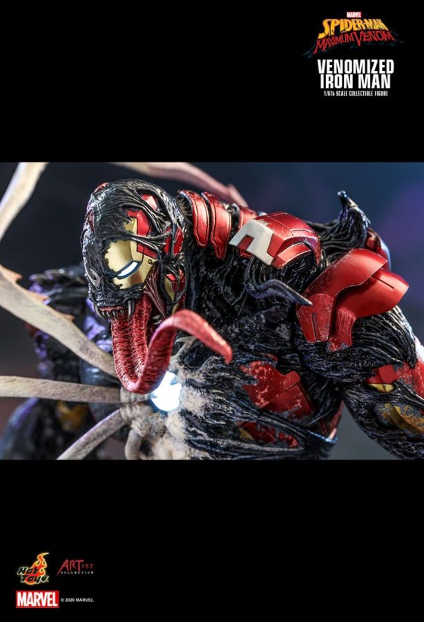 Diffuse Amazing Extraordinary Spiderman Red Venom Slaughter Figure