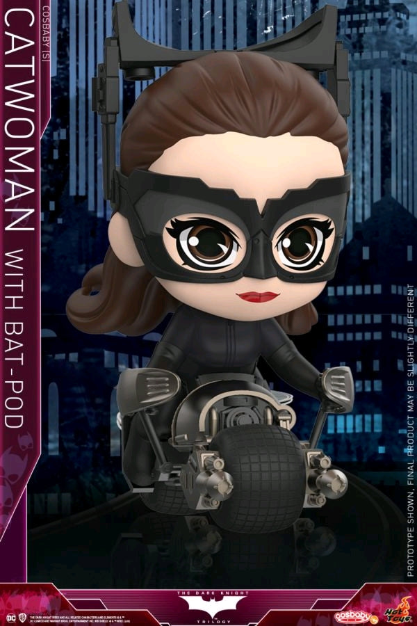 Batman Dark Knight Rises - Catwoman with Batpod Cosbaby Set - Ozzie Collectables