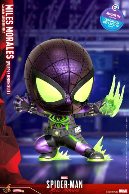 Spider-Man: Miles Morales - Miles Purple Reign Suit Cosbaby