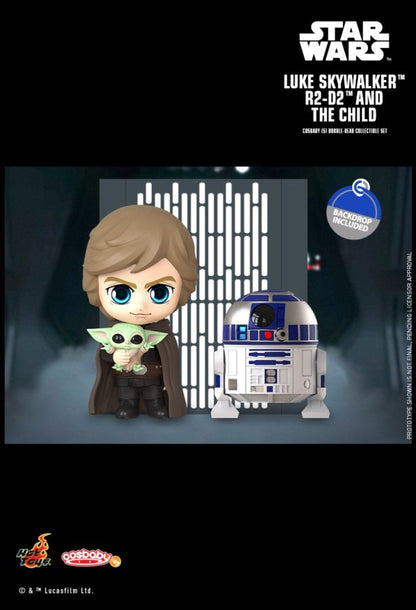 Star Wars: The Mandalorian - Luke, R2-D2 & The Child Cosbaby