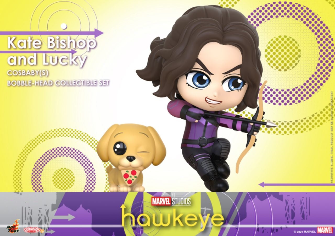 Hawkeye - Kate Bishop & Lucky Cosbaby