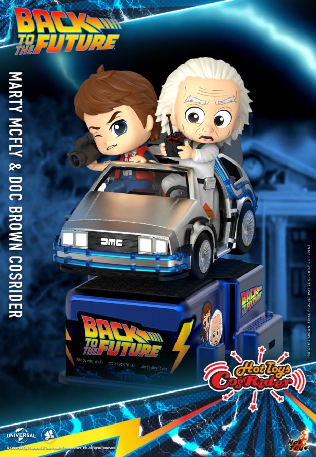 Back to the Future - Marty McFly & Doc Brown Cosrider