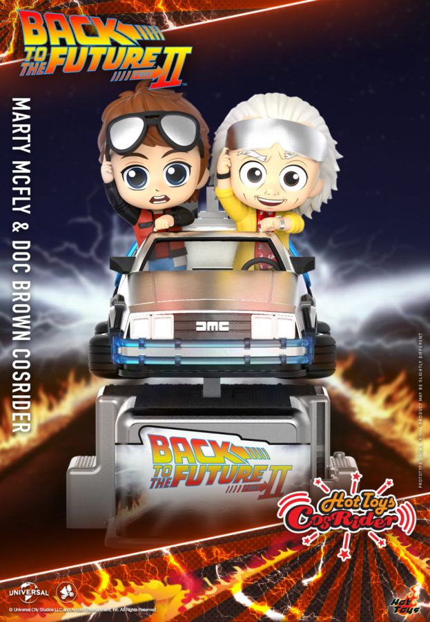 Back to the Future Part II - Marty McFly & Doc Brown Cosrider