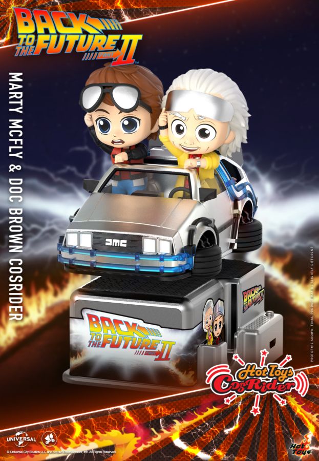 Back to the Future Part II - Marty McFly & Doc Brown Cosrider