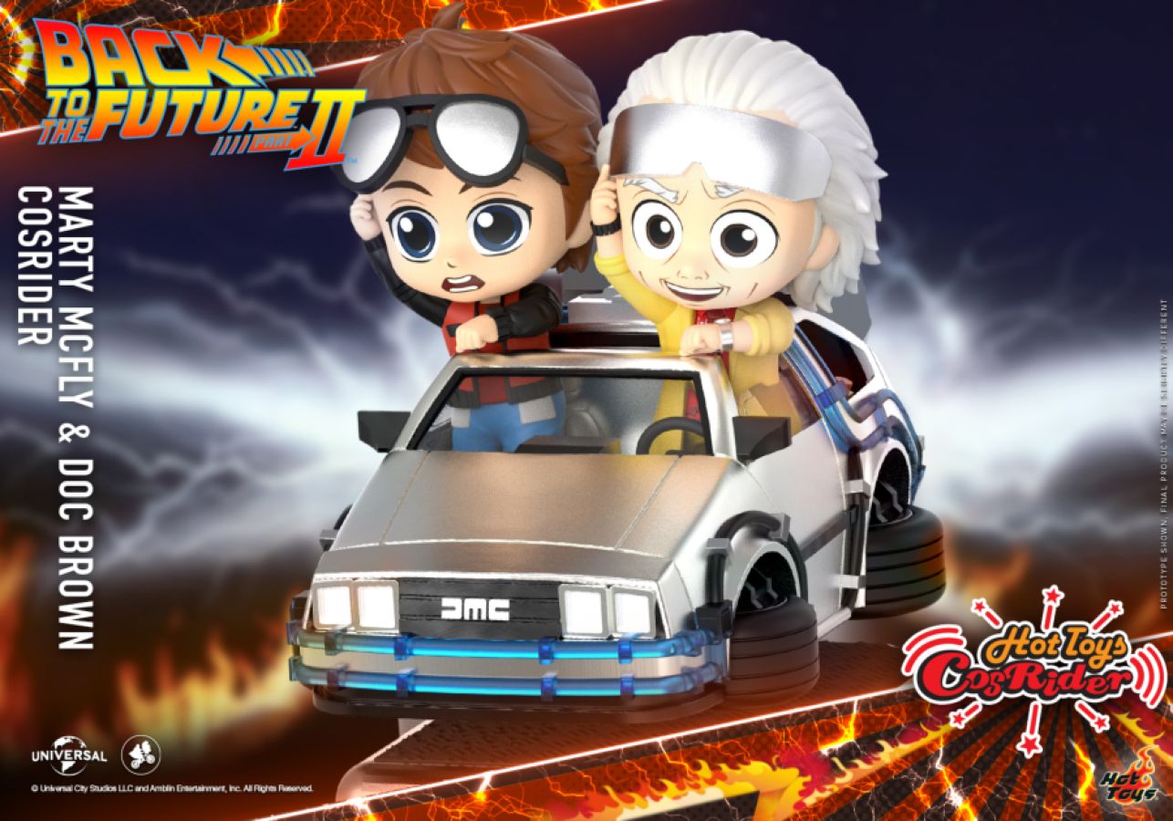 Back to the Future Part II - Marty McFly & Doc Brown Cosrider