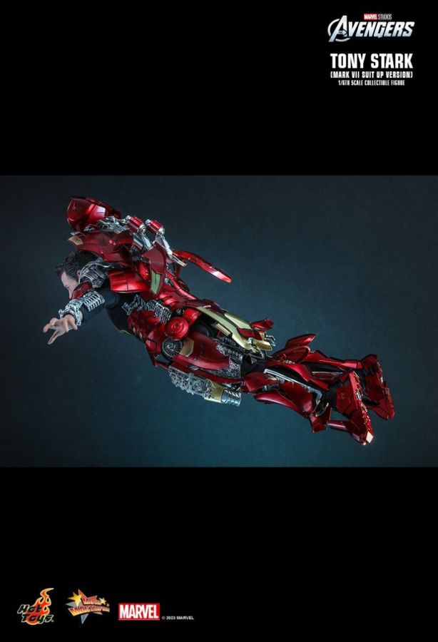 Avengers (2012) - Tony Stark (Mark VII Suit-Up) 1:6 Scale Action Figure