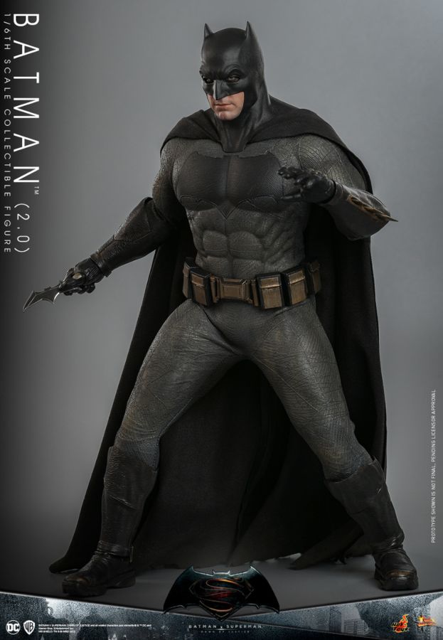 Batman v Superman: Dawn of Justice - Batman (2.0) 1:6 Scale Collectable Action Figure