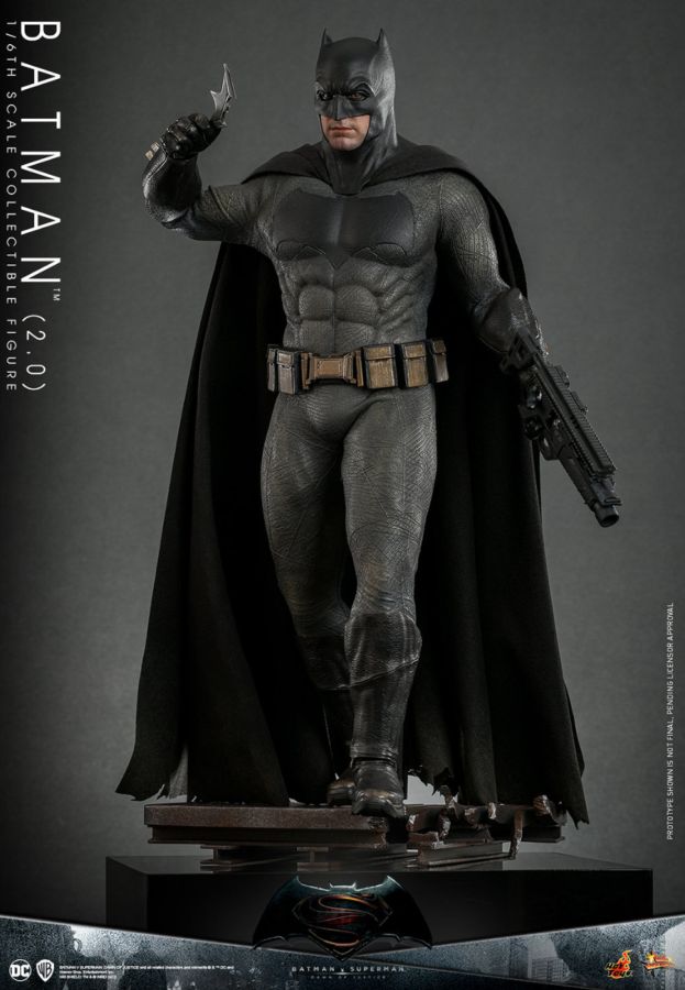 Batman v Superman: Dawn of Justice - Batman (2.0) 1:6 Scale Collectable Action Figure