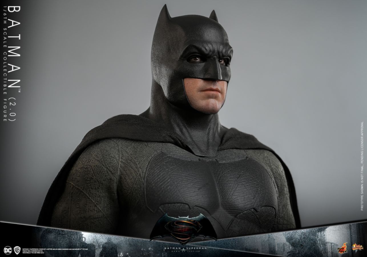 Batman v Superman: Dawn of Justice - Batman (2.0) 1:6 Scale Collectable Action Figure