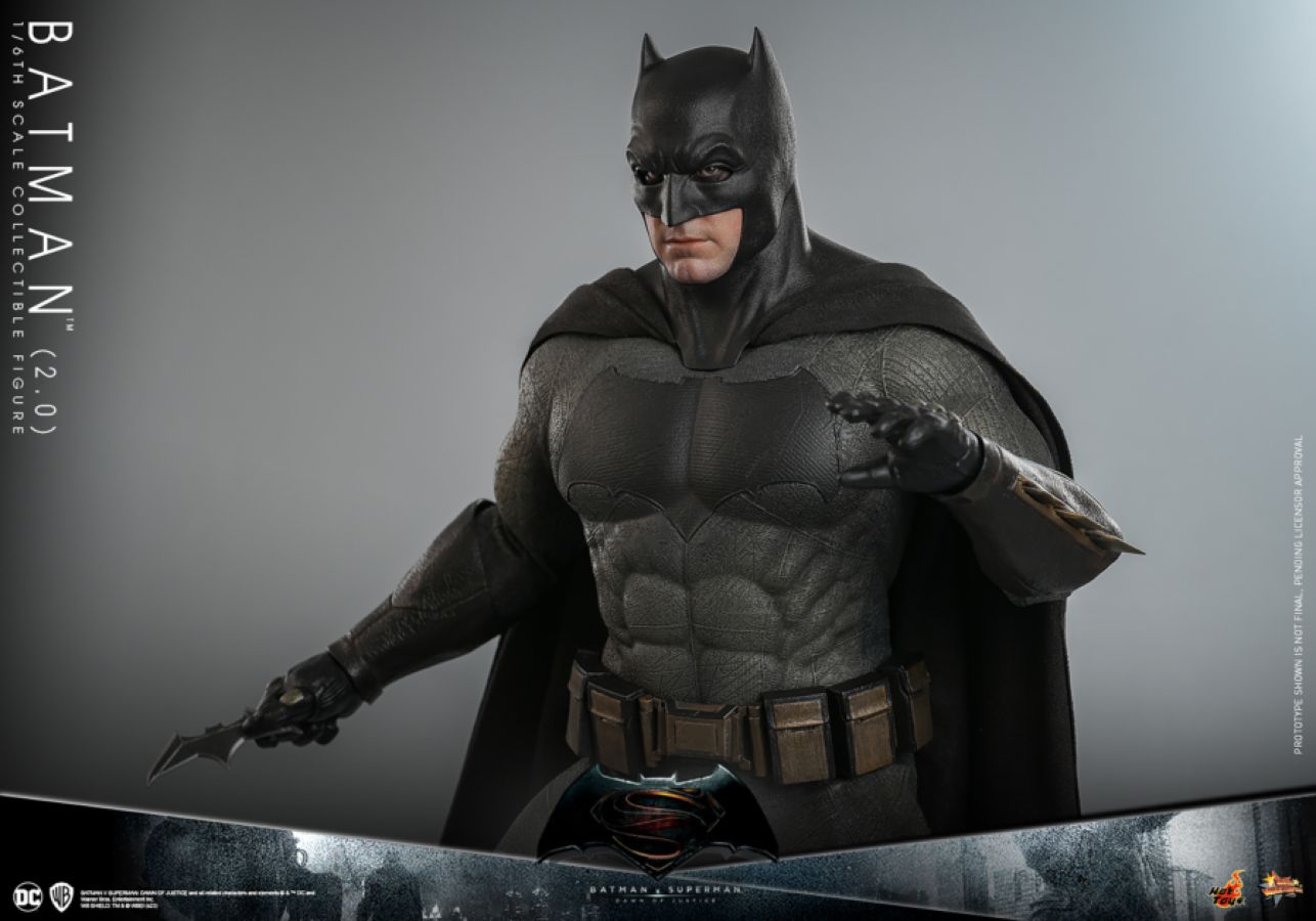 Batman v Superman: Dawn of Justice - Batman (2.0) 1:6 Scale Collectable Action Figure