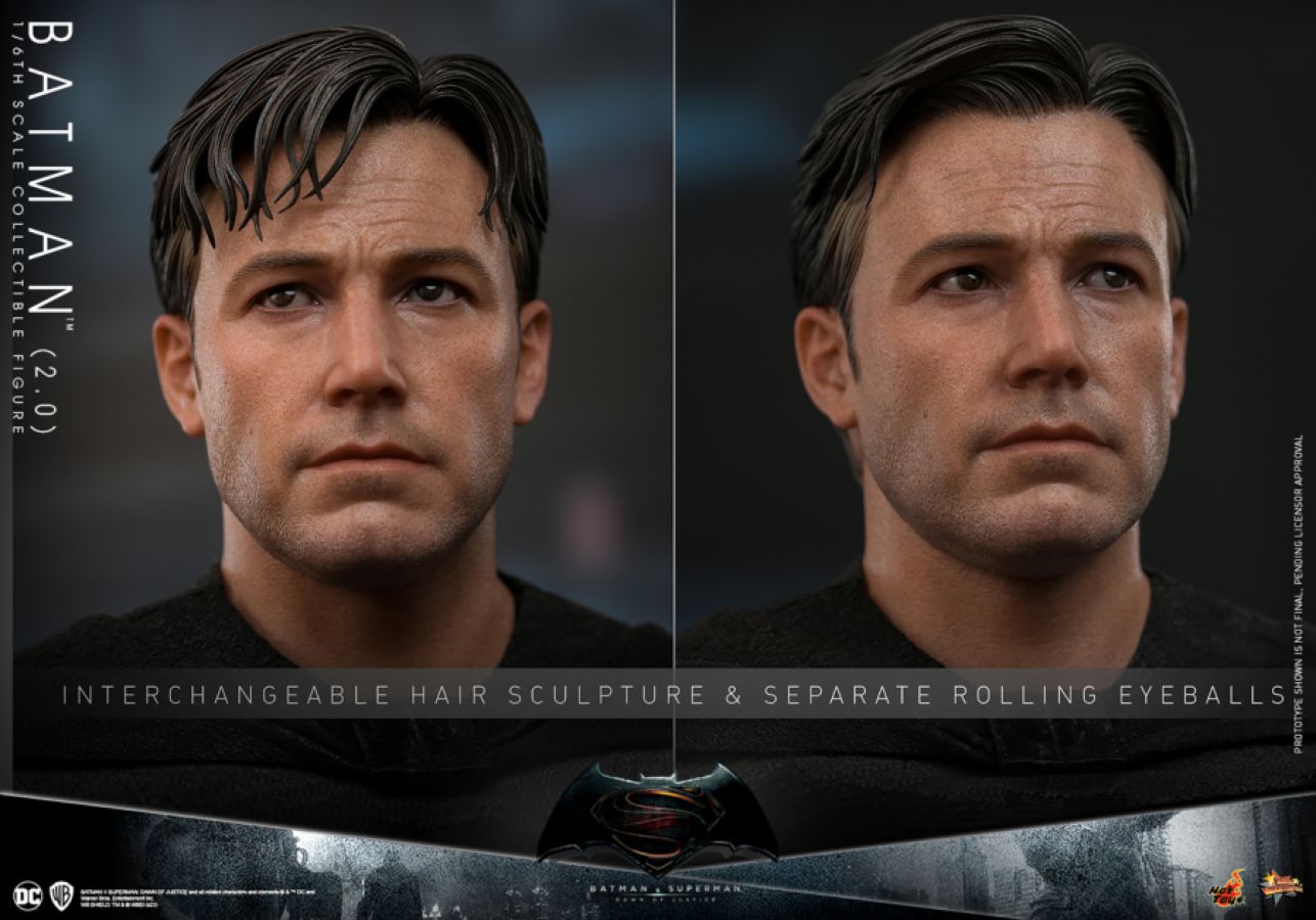 Batman v Superman: Dawn of Justice - Batman (2.0) 1:6 Scale Collectable Action Figure