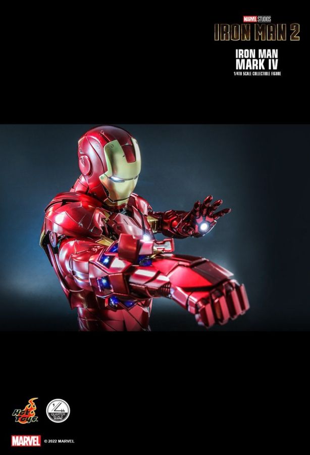 Iron Man 2 - Mark IV 1:4 Scale Action Figure