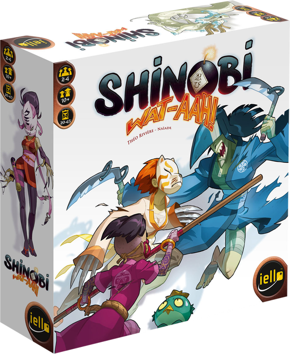 Shinobi Wat-aah!!! - Board Game - Ozzie Collectables