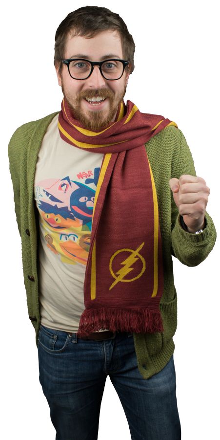 The Flash - TV Series Logo Scarf - Ozzie Collectables