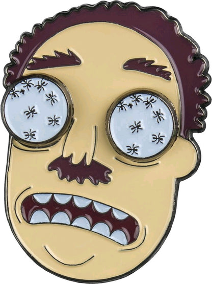 Rick and Morty - Ants-in-my-Eyes Johnson Spinning Enamel Pin - Ozzie Collectables