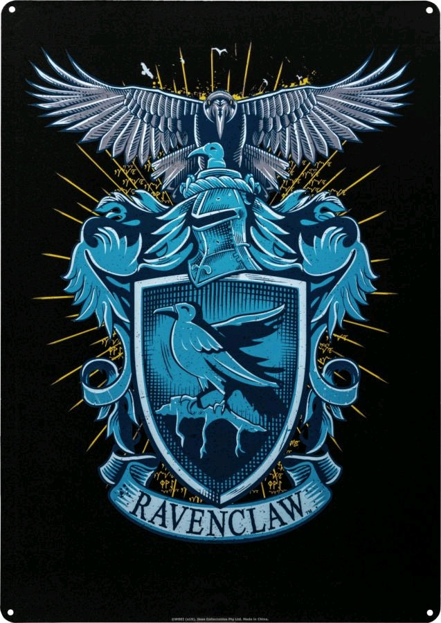 Harry Potter - Ravenclaw A3 Tin Sign | IKO1637 | Ozzie Collectables