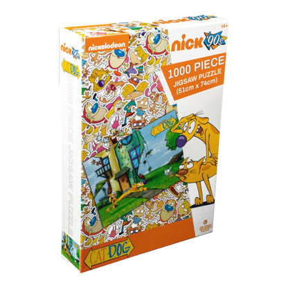 CatDog - Yard 1000 piece Jigsaw Puzzle