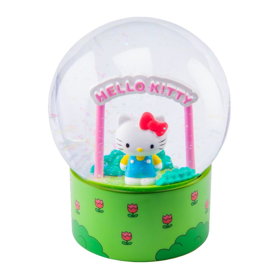 Hello Kitty - Hello Kitty with Sign Snowglobe