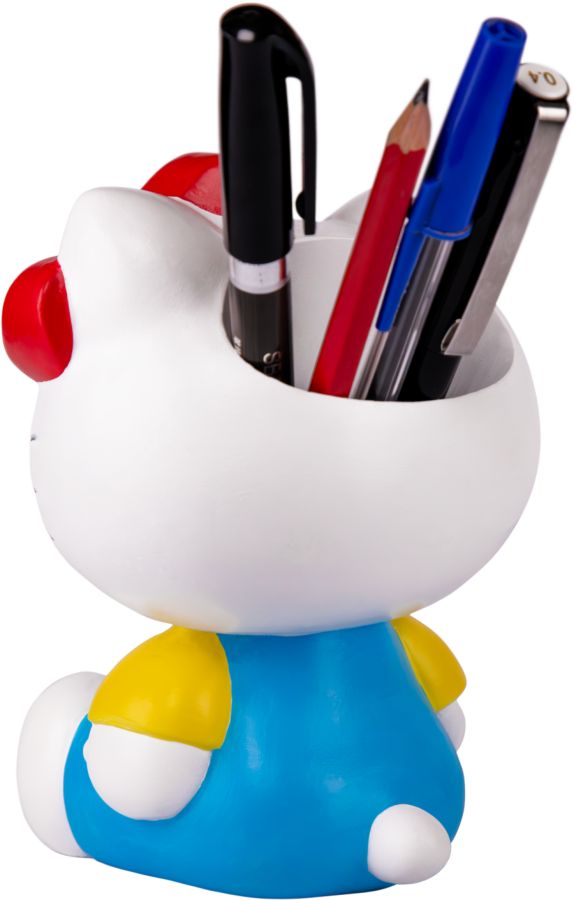 Hello Kitty - Sitting in Blue Overalls Pen Holder