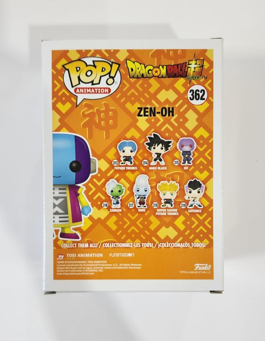 Funko Pop Dragon Ball Z Zen-Oh Exclusive Autograph popular