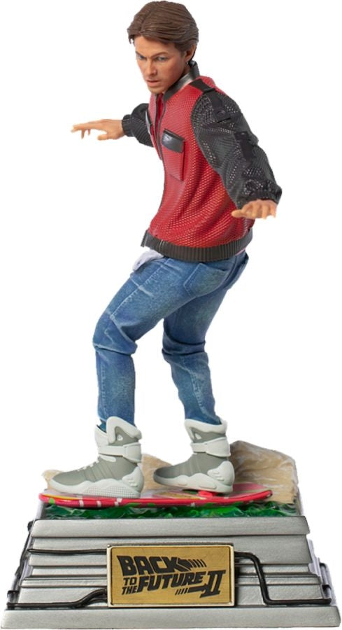 Back to the Future 2 - Marty on Hoverboard 1:10 Scale Statue