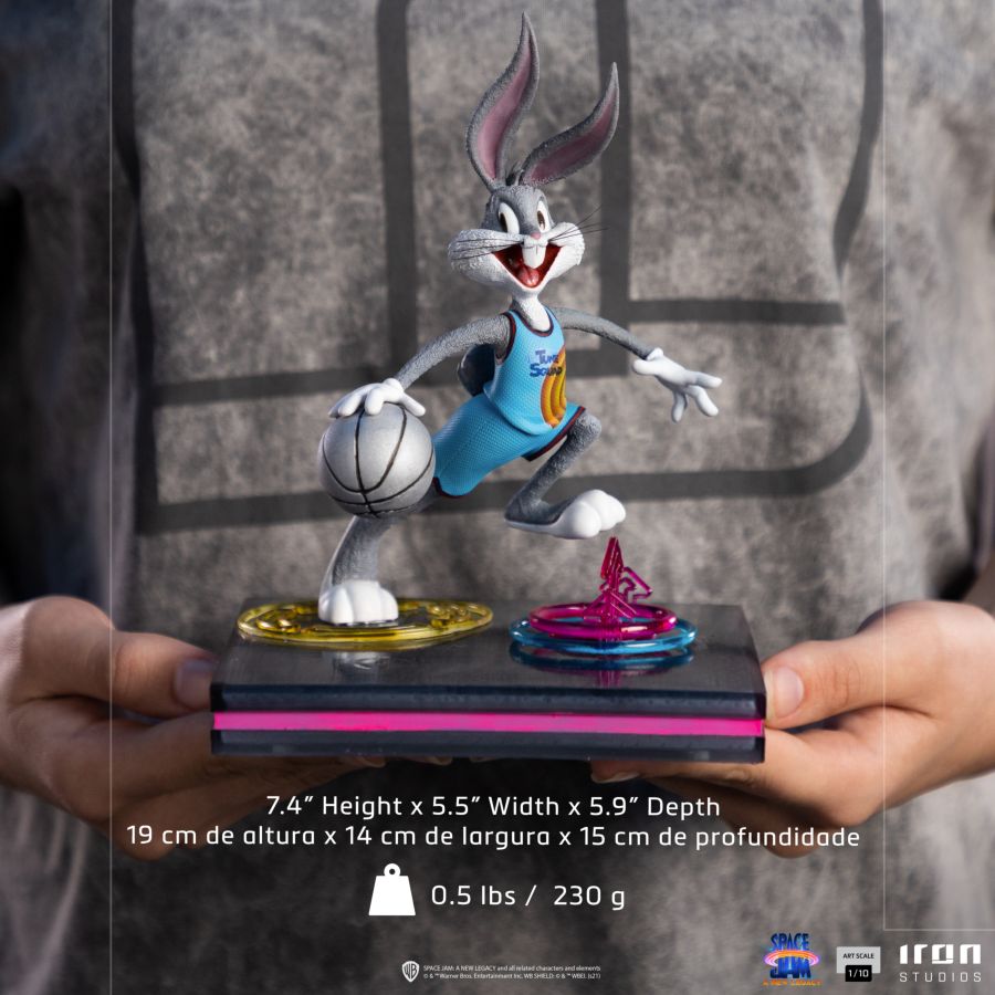 Space Jam 2: A New Legacy - Bugs Bunny 1:10 Scale Statue