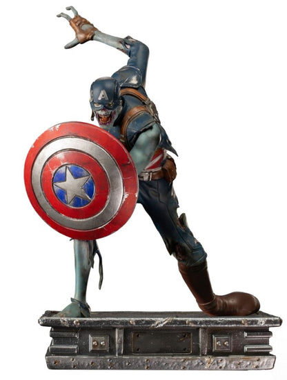 What If - Zombie Captain America 1:10 Scale Statue