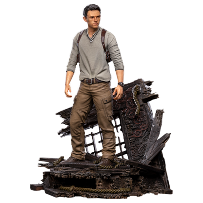 Uncharted - Nathan Drake Deluxe 1:10 Scale Statue