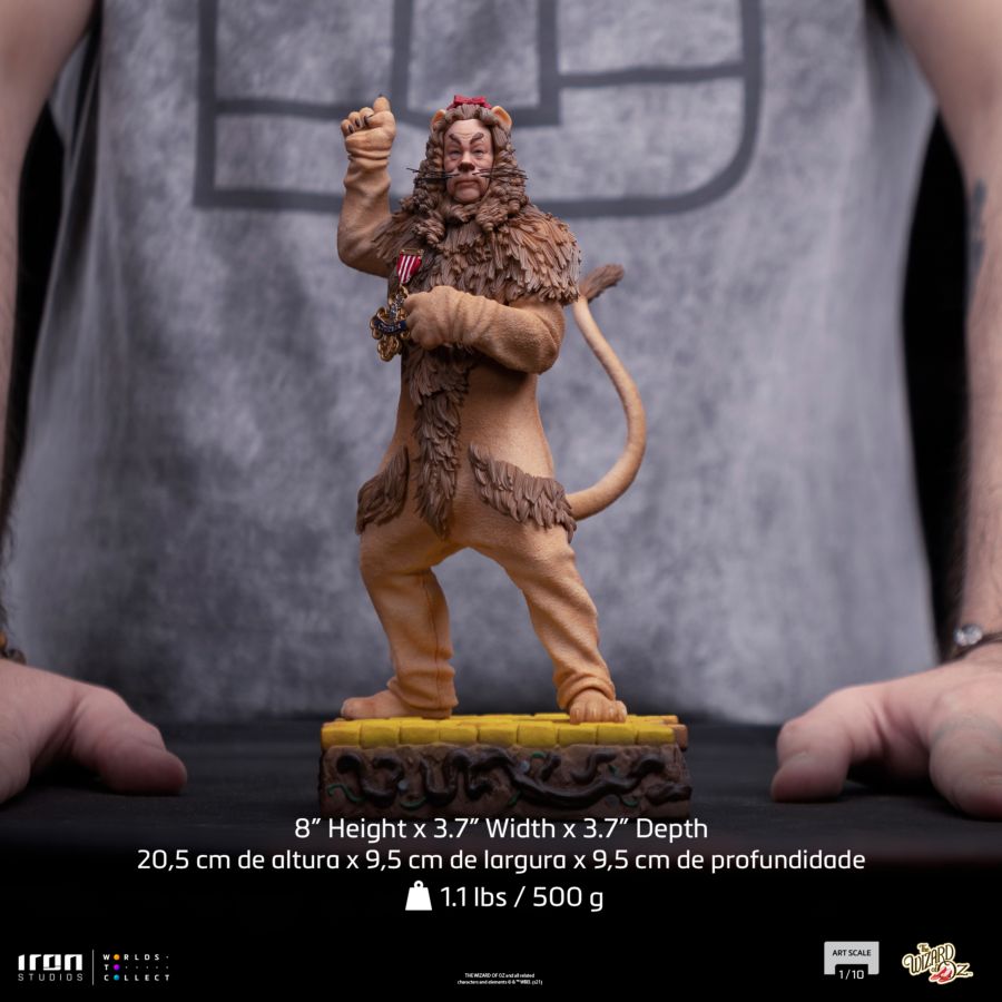 Wizard of Oz - Cowardly Lion 1:10 Scale Statue