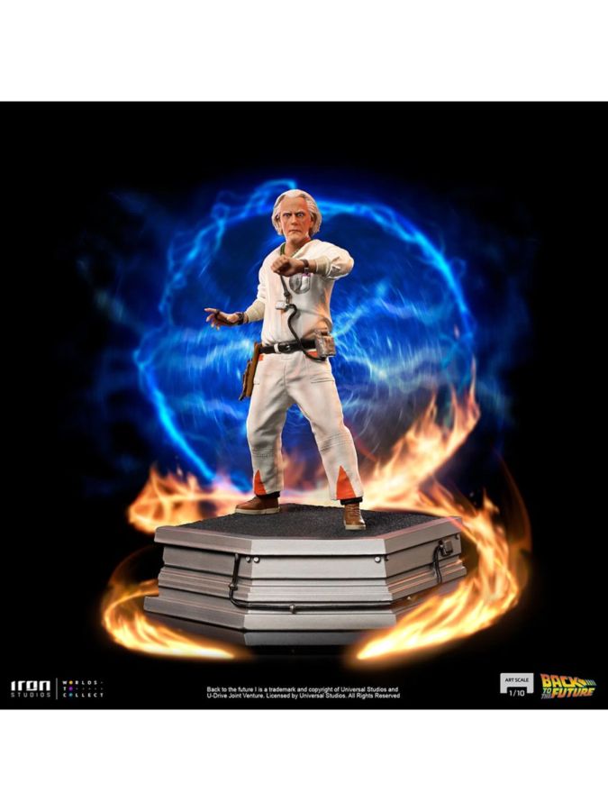 Back To The Future - Doc Brown 1:10 Statue [Version 2]