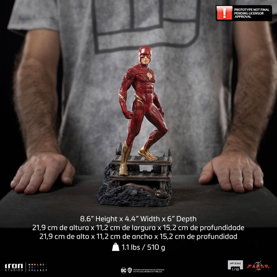 The Flash (2023) - Flash 1:10 Scale Statue