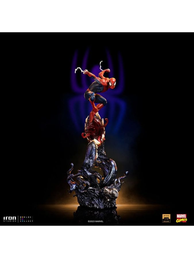 Spider-Man Vs Villains - Spider-Man Deluxe 1:10 Scale Statue