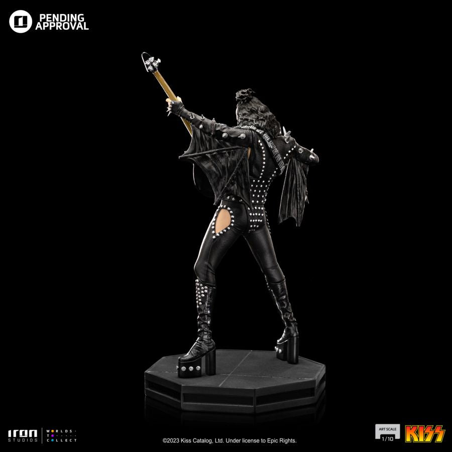 KISS - Gene Simmons 1:10 Scale Statue