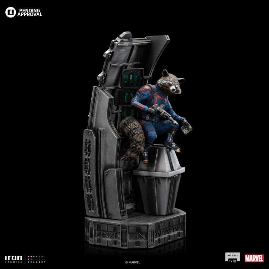 Guardians of the Galaxy: Vol. 3 - Rocket Raccoon 1:10 Statue