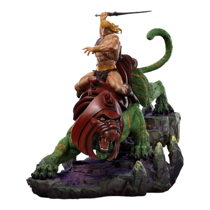 Masters of the Universe - He-Man & Battle-Cat 1:10 Scale Statue