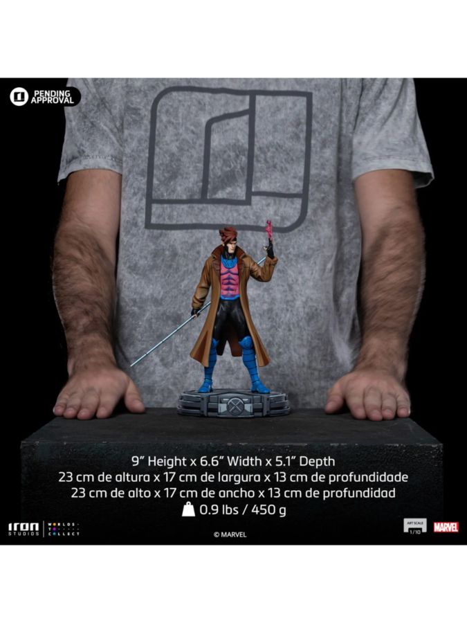 X-Men - '97 Gambit 1:10 Scale Statue