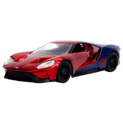 Marvel Comics - Spider-Man 2017 Ford GT 1:32 Hollywood Ride