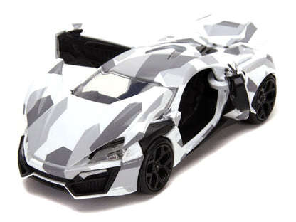 HyperSpec - Lykan Hypersport White / Camo 1:24 Scale Diecast Vehicle