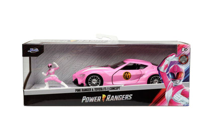 Power Rangers - Toyota FT-1 with Pink Ranger 1:32 Scale