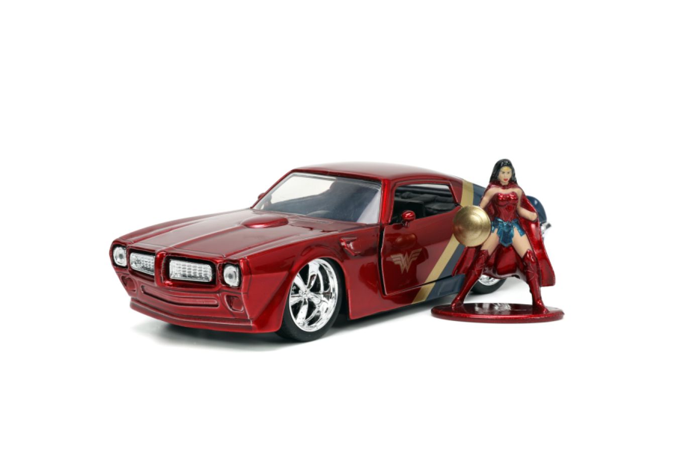 DC Comics - 1972 Pontiac Firebird with Wonder Woman 1:32 Scale