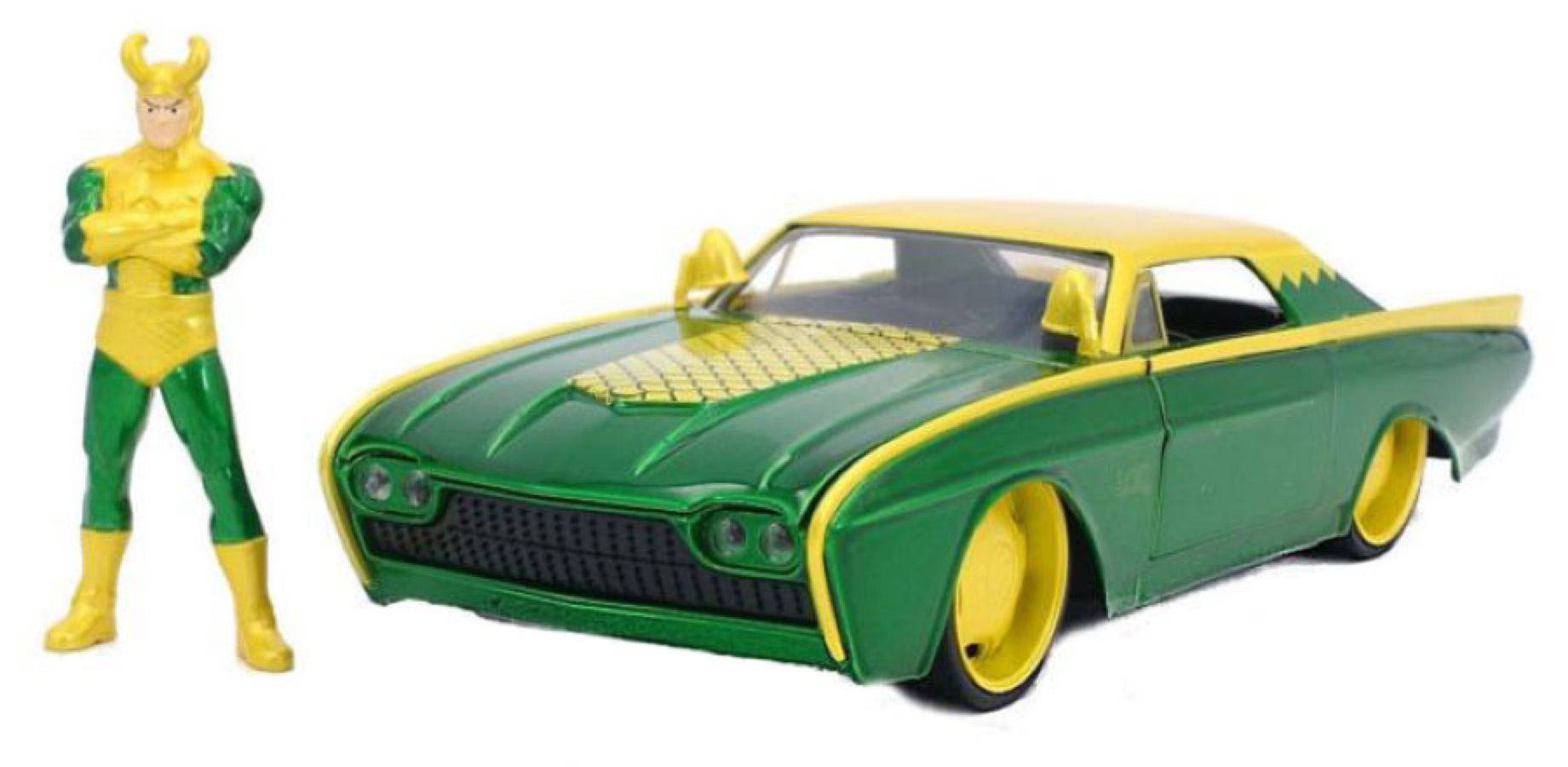 Marvel Comics - Loki & 1963 Ford Thunderbird 1:24 Scale