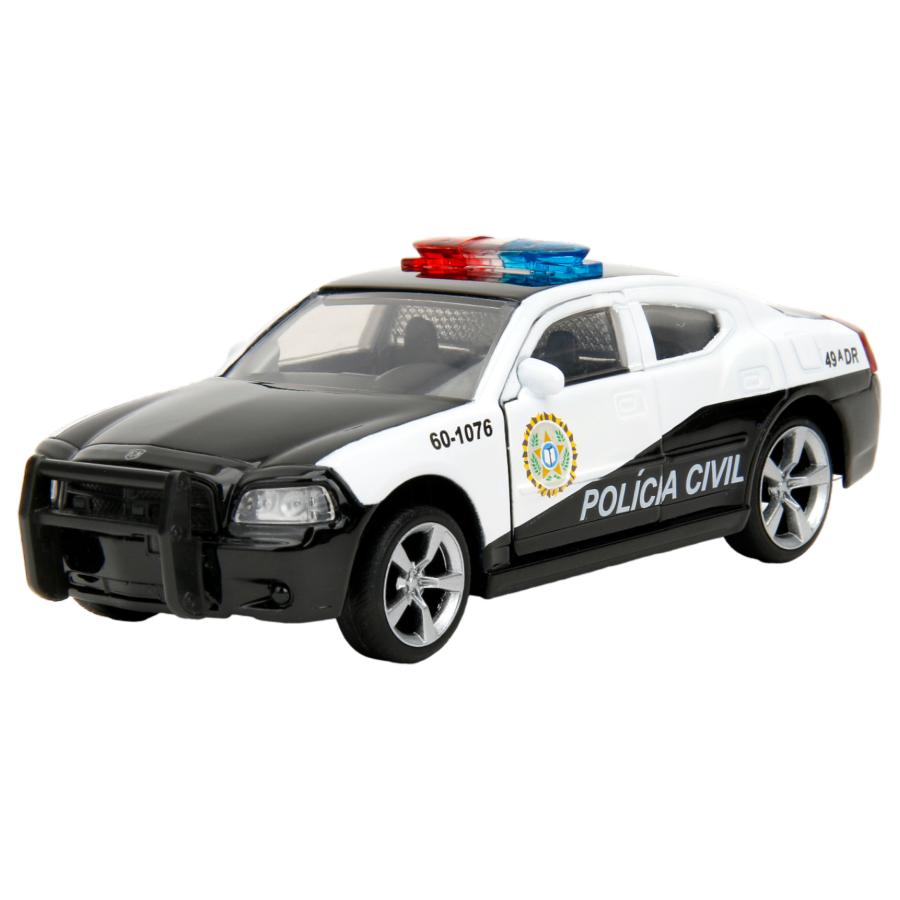 Fast & Furious 5 - Dodge Charger Police Car 1:32 Scale Hollywood Rides Diecast Vehicle