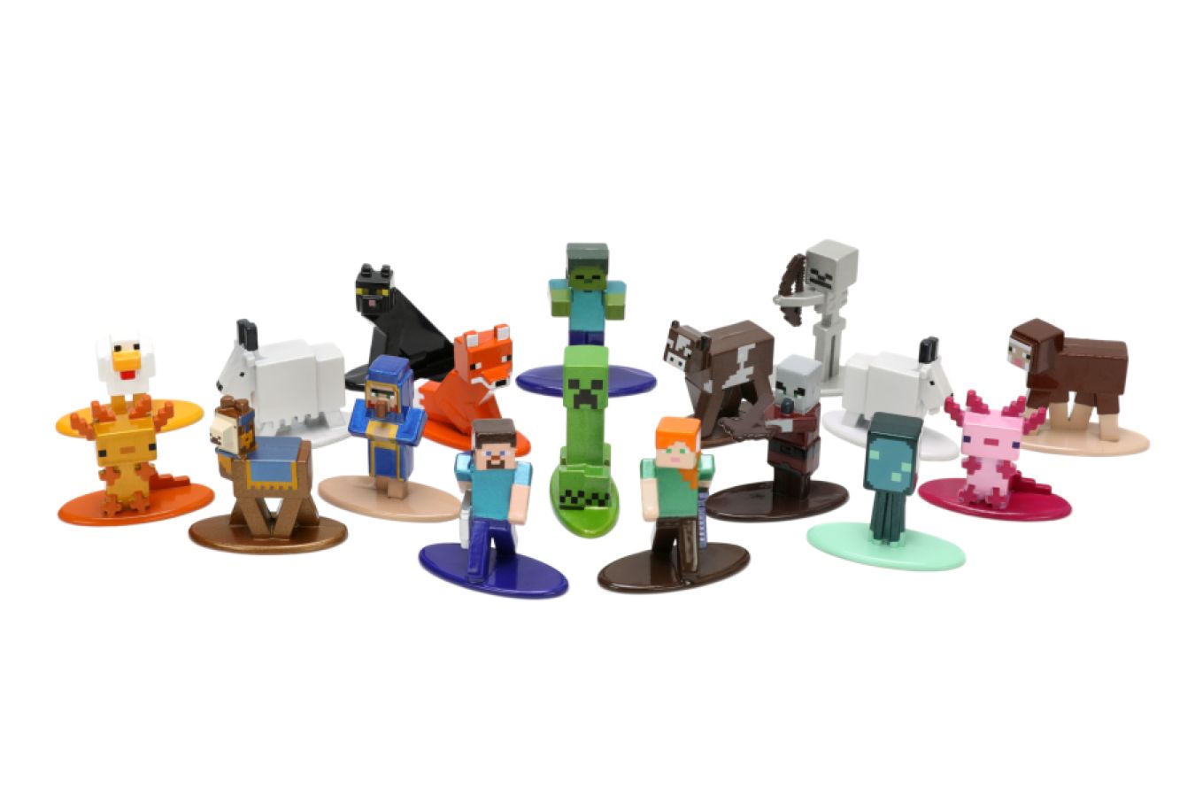 Minecraft - Caves & Cliffs Nano MetalFig 18-Pack Set 2